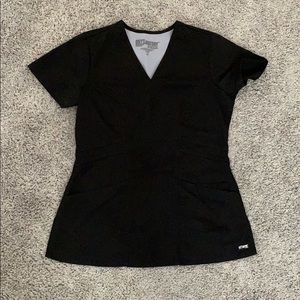 Grey’s Anatomy black scrubs